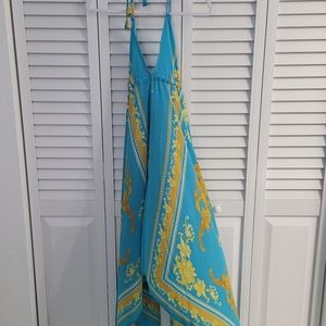 NWT OSFA Boho tie up dress